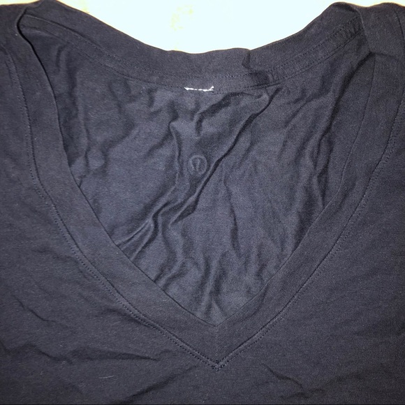 LuluLemon Midnight Blue Short Sleeve T-shirt Sm - Picture 2 of 6